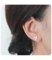 Silver Stud Earring STS-5923